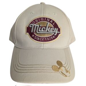 Disney Adult One‎ Size Beige Tan Baseball Hat